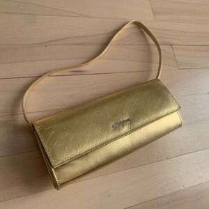 DANIER - Vintage Metallic Gold Clutch